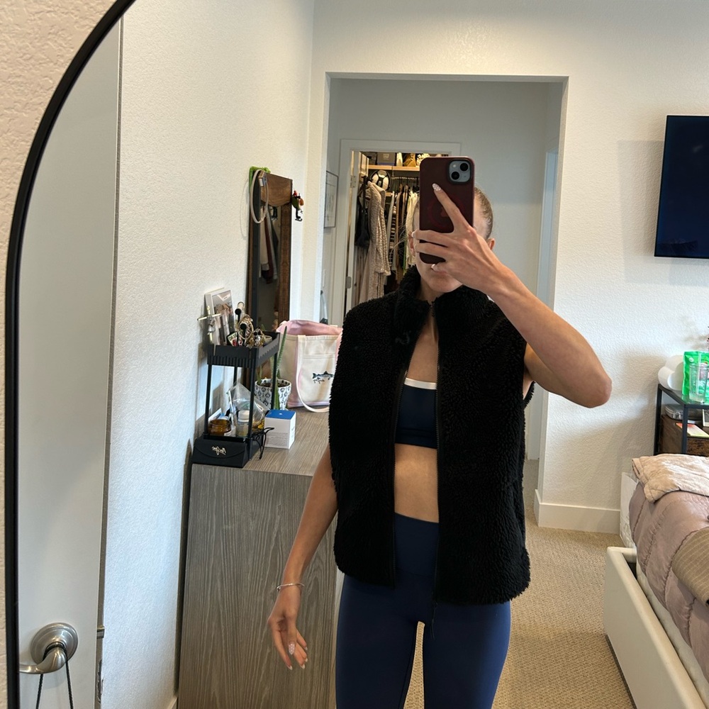 TNA Charcoal Textured Vest